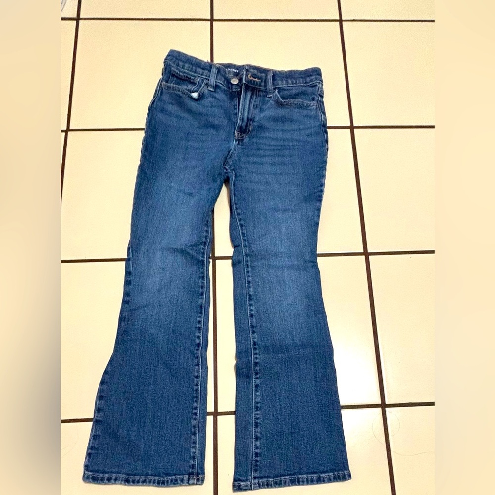 Meduim wash flared jeans for 14 years
